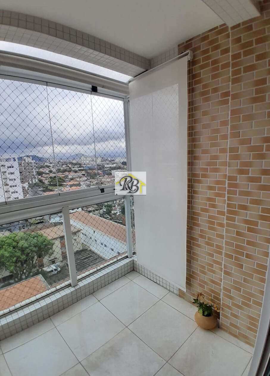 Apartamento para alugar em Santos, Estuário, com 2 quartos, 60m² - Rose Barrio - Consultora de Imóveis
